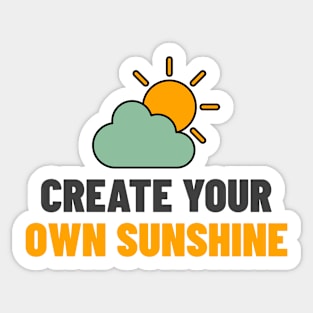 Create Your Own Sunshine Sticker